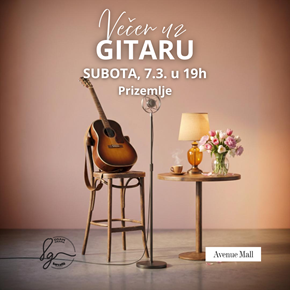 Večer uz gitaru u 8grama